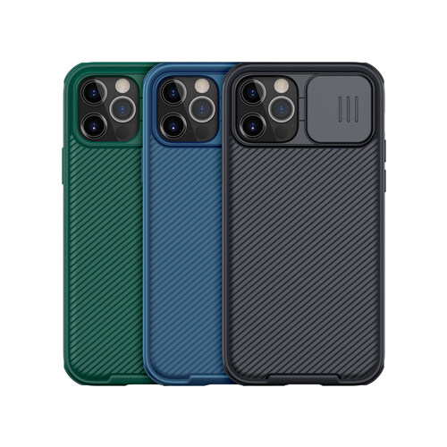 Nillkin Fashion Camera Protect Case for iPhone 13 Pro Phone Cases Business TPU + PC Camera Protect Shockproof Privacy Back Cover