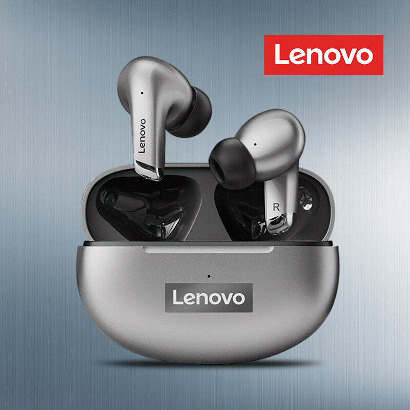 Lenovo LP5 Waterproof Headsets Reduce Noise HiFi Music Earbuds Wireless Headphones Bluetooth Earphones Charging Box