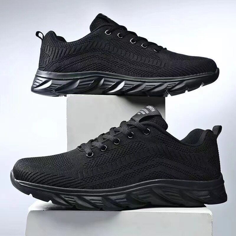 Cosmic Outdoor Running Shoes for Men on Sale Kasut Sekolah Hitam Basketball Shoes Jogging Shoes Black Sneakers